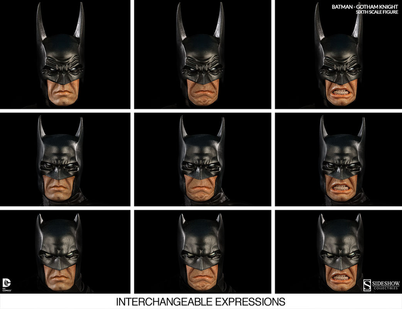 Illustration for article titled This Batman Figure Comes With Three Different Kinds Of Bat-Cowl